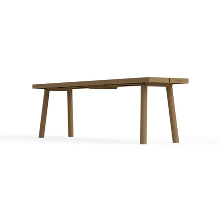 Banc Fred's métal marron / L 160 cm - 3 places - Fatboy