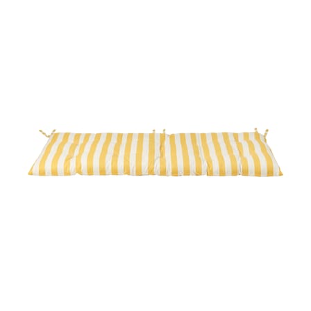 Franca Bench cushion textile yellow / W 100 x D 42 cm - BROSTE COPENHAGEN