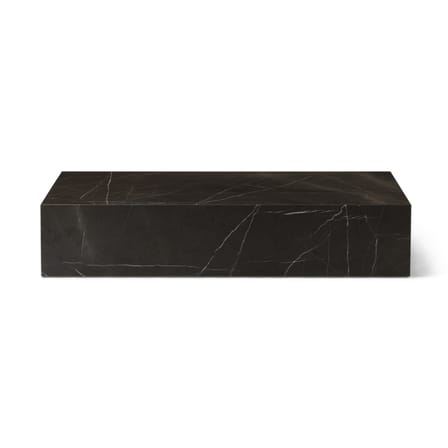 Couchtisch Plinth Grand marmor grau / Marmor - 137 x 76 cm x H 28 cm - Audo Copenhagen
