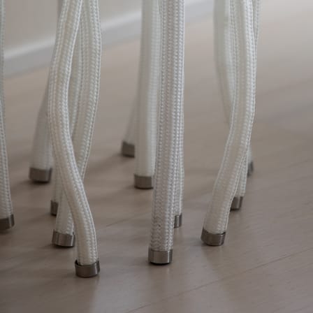 Org End table glass transparent / Ø 60 cm x H 110 cm - Fabio Novembre, 2001 - Cappellini