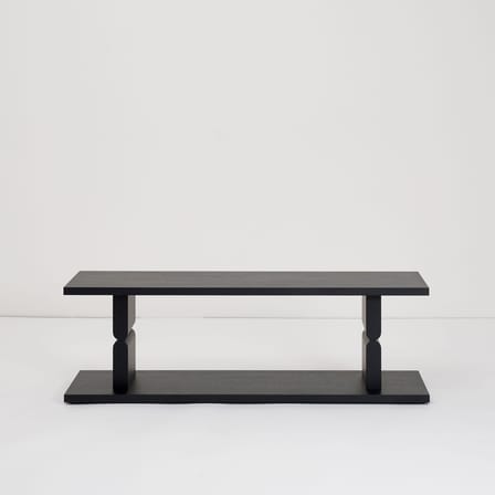 Étagère Coloured Wood Noon bois noir / L 118 x H 107 cm - NOBODINOZ