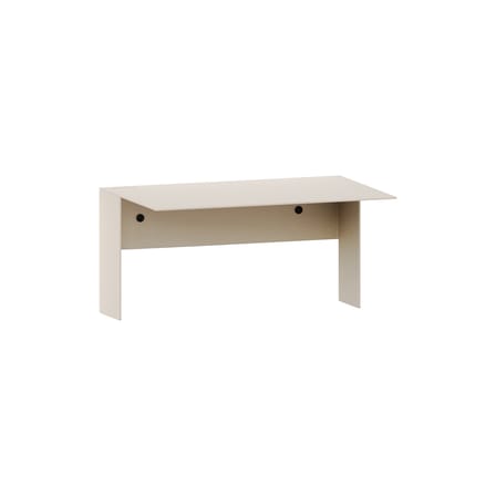 Étagère Pli Floating métal blanc / 30 x 20 cm - TIPTOE