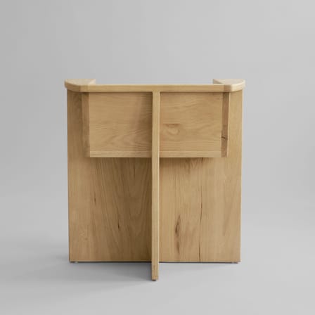 Fauteuil de repas Brutus / Chêne - 101 COPENHAGEN