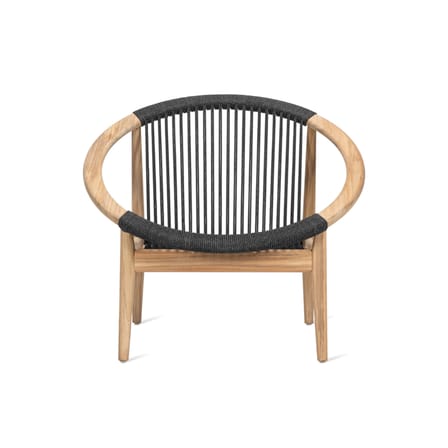 Fauteuil lounge Frida / Corde polypropylène tressée main - Vincent Sheppard