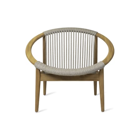 Fauteuil lounge Frida / Corde polypropylène tressée main - Vincent Sheppard
