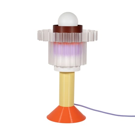 Lampe de table Gigi / H 51 cm - Plastique recyclé / Fabriqué en France - Warren & Laetitia