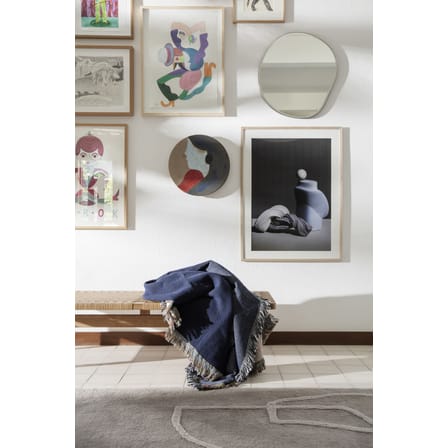 Miroir mural Pond Small or métal / 52 x 50 cm - Ferm Living