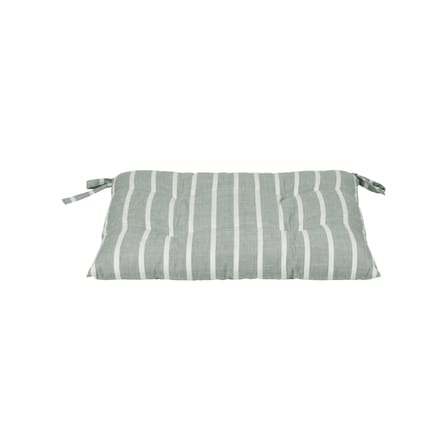 Marta Seat cushion textile green / 44 x 42 cm - BROSTE COPENHAGEN