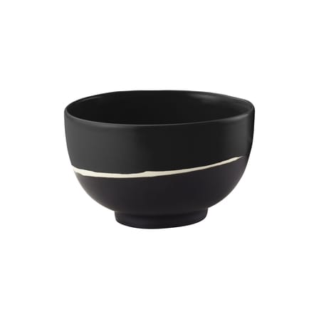 Sicilia Small dish ceramic black Ø 8,5 cm - Maison Sarah Lavoine
