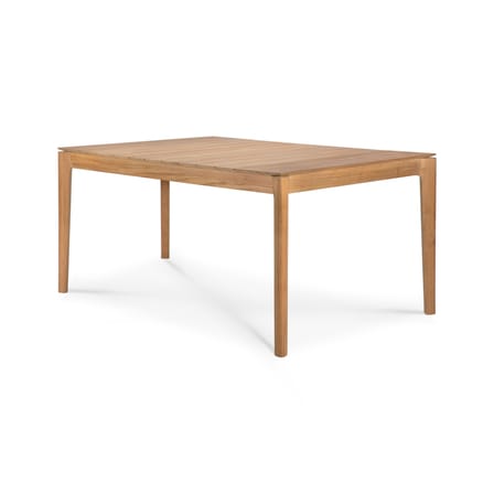 Table rectangulaire Bok OUTDOOR bois naturel / 162 x 80 cm - 6 personnes - Ethnicraft