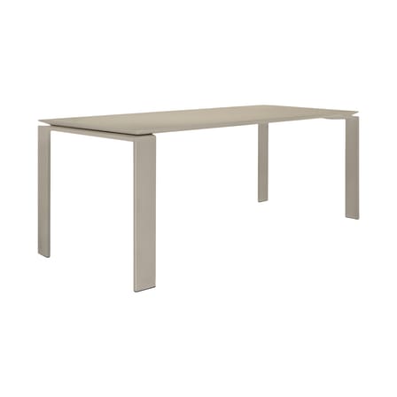 Table rectangulaire Four / 190 x 90 cm - Fenix soft touch - Kartell