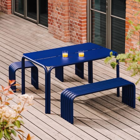 Tabouret Nokk métal bleu - NOO.MA