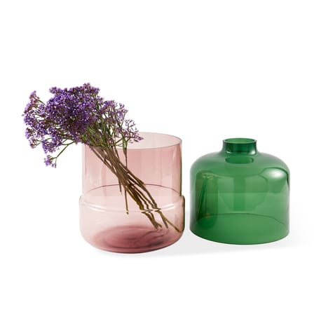 Vase Formy Large verre rose / Ø 35 x H 47 cm - Pols Potten