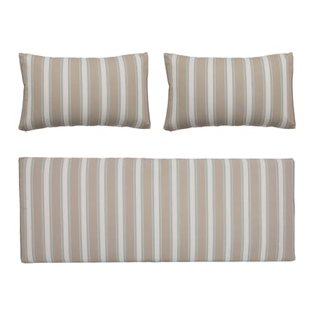 Accessoire / Set 3 housses de coussins pour canapé Mundo (sans garnissage) - Bloomingville
