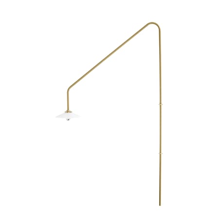 Applique avec prise Hanging Lamp n°4 métal or / H 180 x L 90 cm - valerie objects
