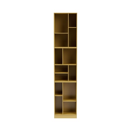Bibliothèque Loom bois jaune / L 46.8 x P 30 x H 215.8 cm - MONTANA