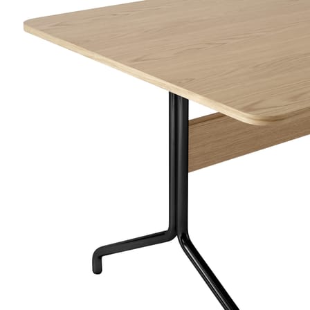 Bureau Pavilion AV18 bois naturel / 160 x 90 cm - &tradition