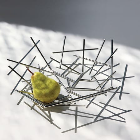 Corbeille Blow up métal / Ø 32 x H 10  cm - Fratelli Campana, 2004 - Alessi