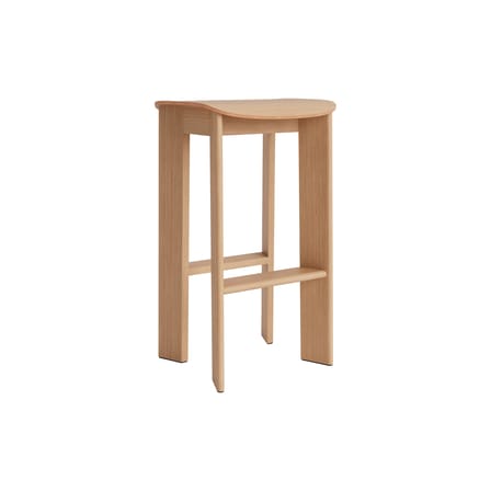 Chisel 30 High High stool natural wood / H 75 cm - Hay