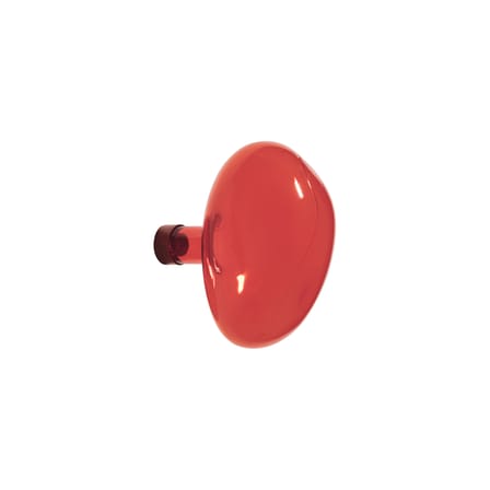 Bubble Large Hook glass red / Ø 15 cm - Hand-blown - Petite Friture