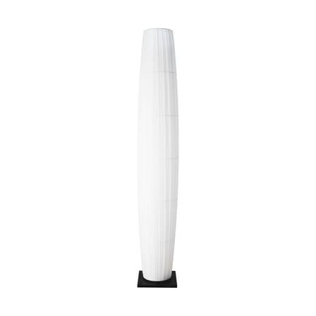 Lampadaire Colonne tissu blanc / LED - H 190 cm - Dix Heures Dix