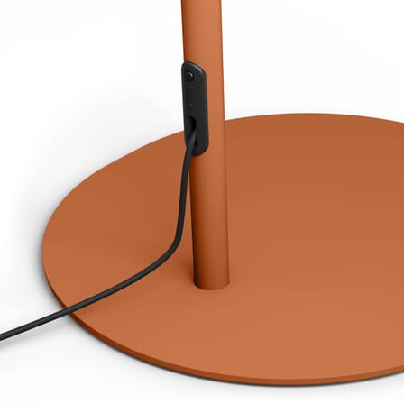 Lampadaire d'extérieur Archigrande métal orange / Surdimensionné - H 233 cm - Fatboy