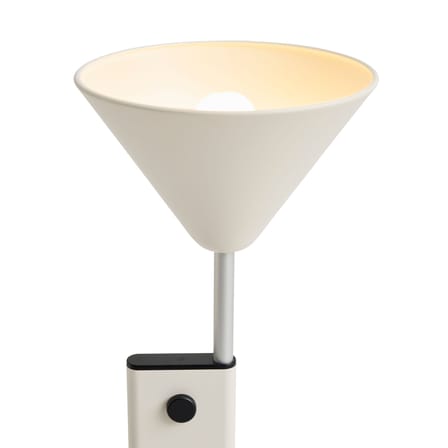 Lampadaire Twist métal blanc / Hauteur réglable - Hay