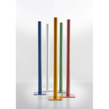 Lampadaire Ilio LED métal rouge / Bluetooth - H 175 cm - Artemide
