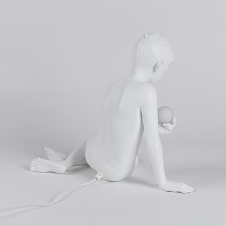 Lampe de table Inner Glow Mini Boy / 39,5 x 19 x H 30,5 cm - Seletti