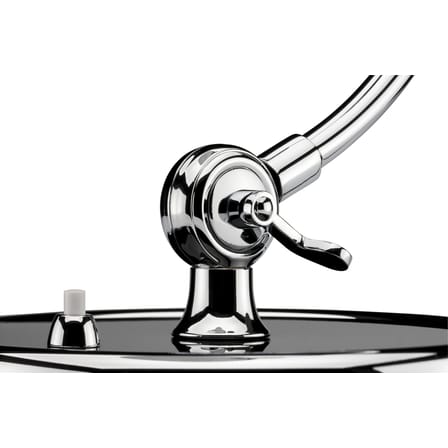 Lampe de table Kaiser idell métal blanc / Réédition 1930 - Fritz Hansen