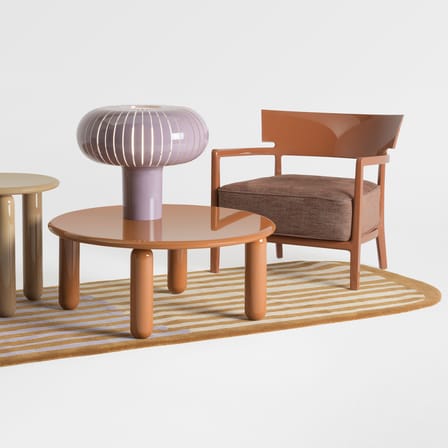 Lampe de table Teresa / Ø 50 x H 43 cm - Recyclé - Kartell