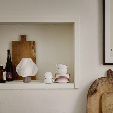 Lampe sans fil rechargeable Soft Serve marron - CRÈME ATELIER