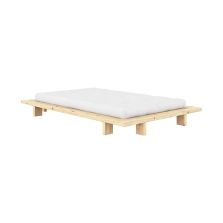 Lit 1 place Japan bois naturel / Pour matelas 120 x 200 cm - KARUP