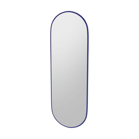 Miroir mural Colour Frame - Figure bois bleu / 46,8 x 138 cm - MONTANA