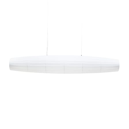 Sospensione Colonne Horizontal tessuto bianco / En&ls - L 160 cm - Dix Heures Dix