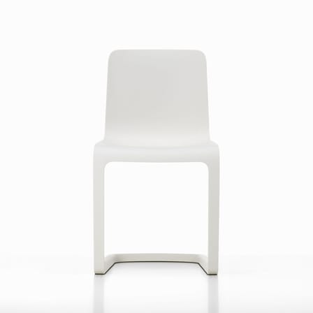 Stuhl EVO-C plastikmaterial weiß / Polypropylen - Vitra