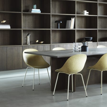 Stuhl Mat faser beige / Hanf - Normann Copenhagen