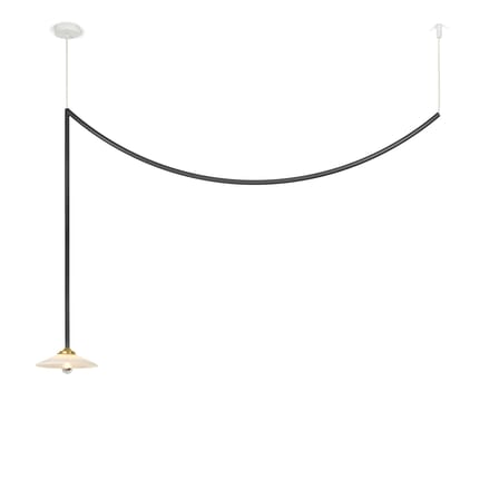 Suspension Ceiling Lamp n°4 métal noir / H 95 x L 149,5 cm - valerie objects
