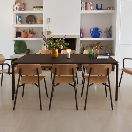 Table rectangulaire Calvi INDOOR / 195 x 95 cm - Plateau FENIX® / 8 personnes - Fermob