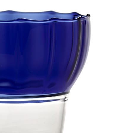 Yam 05 Wine glass glass blue / Set of 4 - Serax