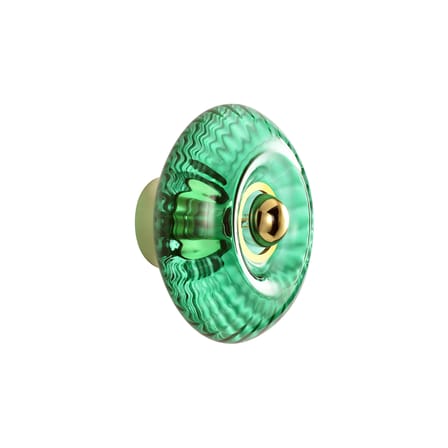 Applique Grace verre vert / Small - Ø 20 cm - ELEMENTS LIGHTING