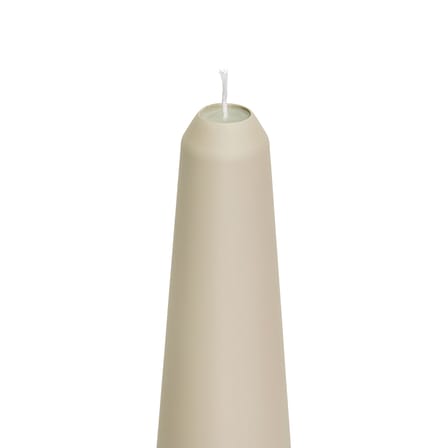 Bougeoir Spire métal beige Large / H 30 cm - Fatboy