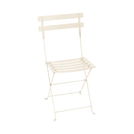 Chaise pliante Bistro métal beige - Fermob