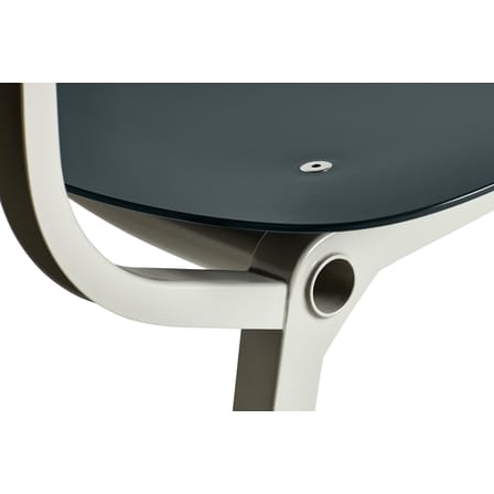 Chaise Revolt plastique gris / Réédition 1950' / Seconde vie - Hay
