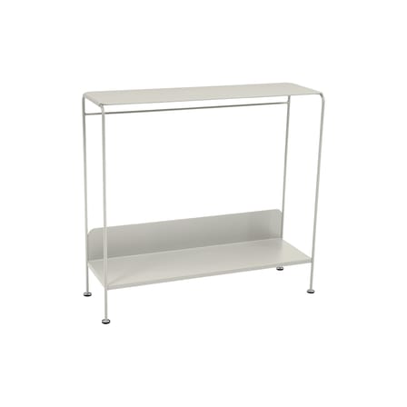 Console Picolino métal gris / L 93 x P 31 x H 85 cm - Fermob