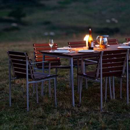 Fauteuil de repas Traverse bois marron / Bouroullec - Hay