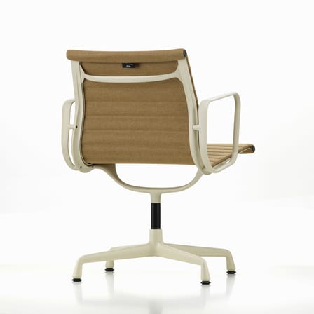 Fauteuil pivotant Aluminium Chair EA108 tissu beige / Eames (1958) - Vitra