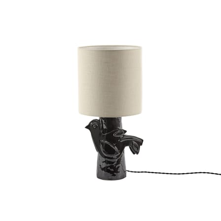 Lampada da tavolo Paloma ceramica nero / H 52 cm - Serax