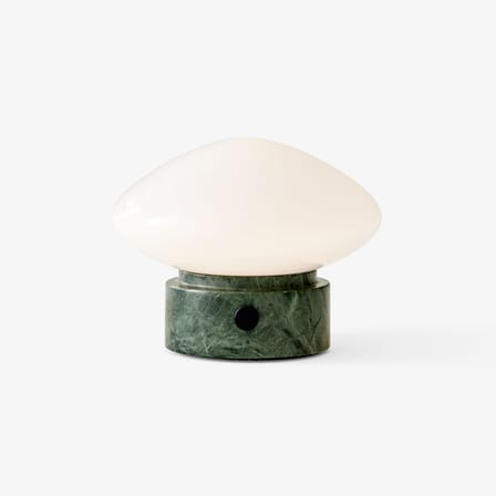 Lampe sans fil rechargeable Mist AP21 marbre vert - &tradition