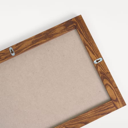 Miroir mural Symmetry Small bois naturel / L 45,8 x H 71 cm - Frama 